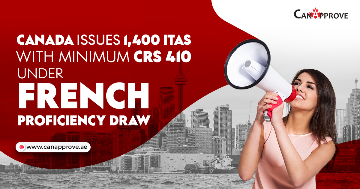 Canada Issues 1400 ITAs