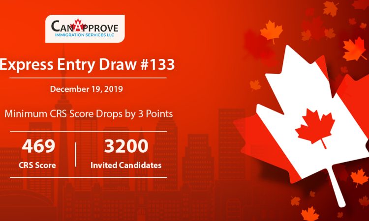 Express entry draw 133