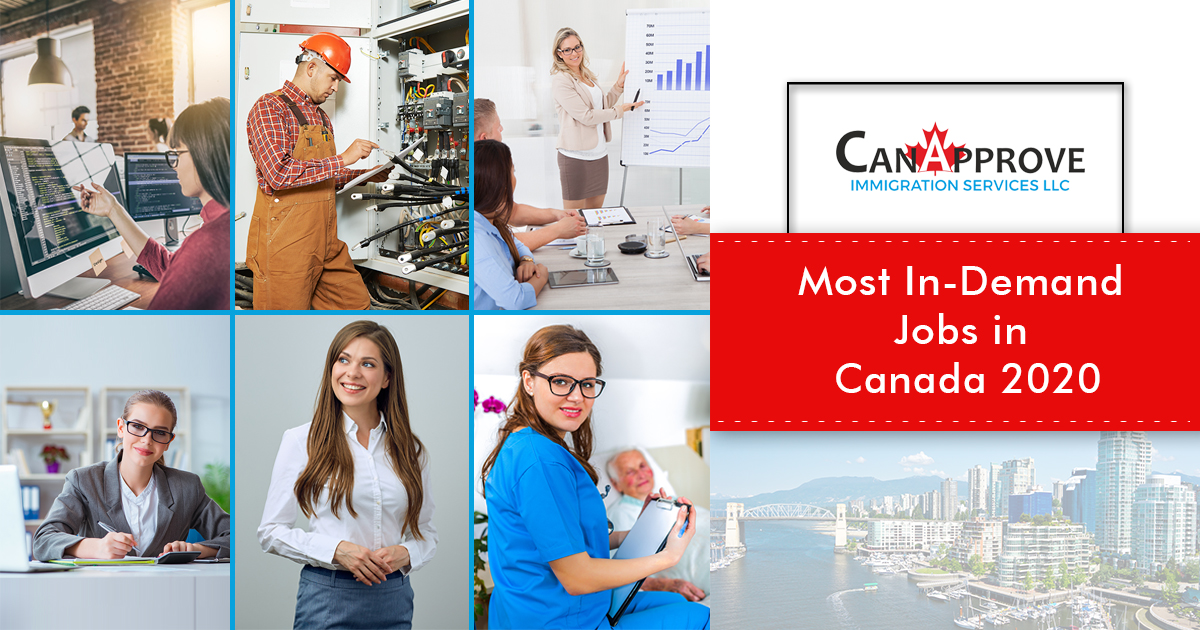 Most In-Demand jobs in Canada 2020