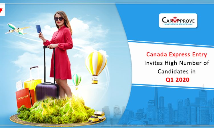 Canada Express Entry invites high number of candidates in Q1 2020