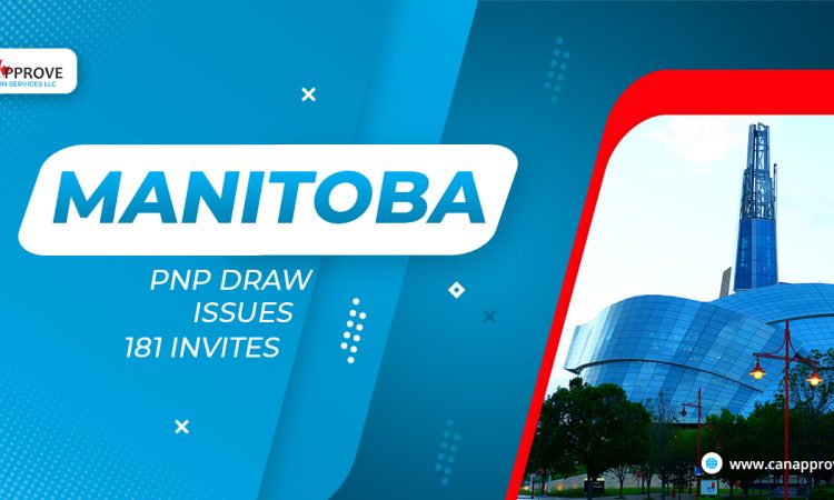 Manitoba PNP draw issues 181 invites