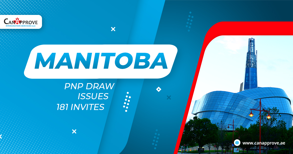 Manitoba PNP draw issues 181 invites
