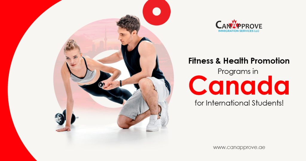 Fitness and Health Promotion Programs in Canada for International Students!
