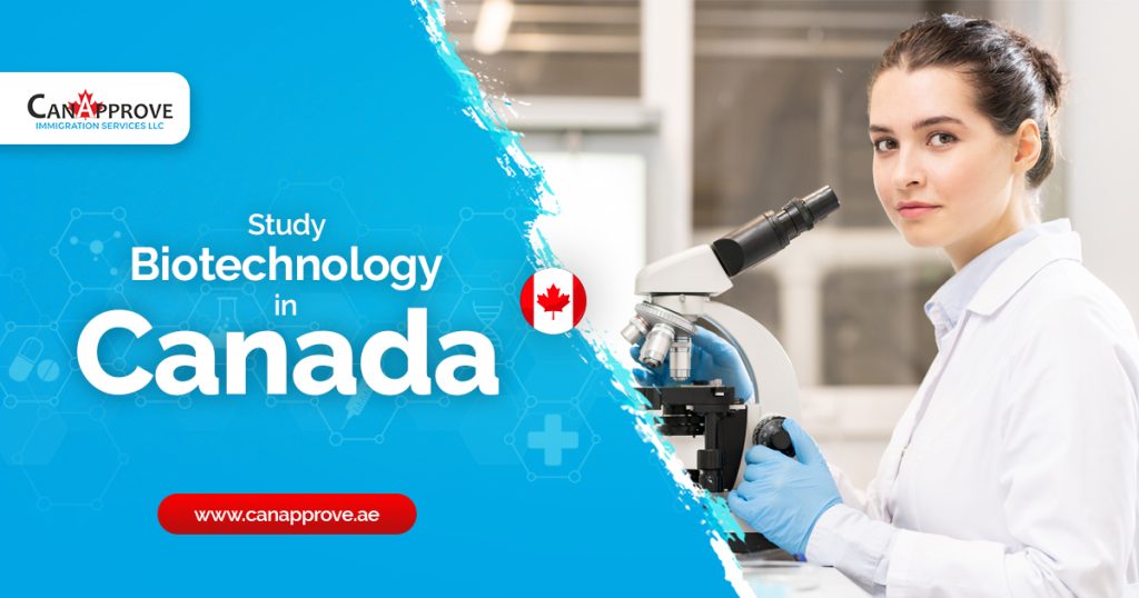 Study Biotechnology in Canada!