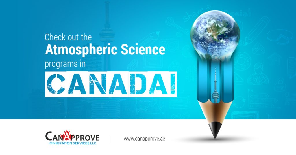 Check out the Atmospheric Science programs in Canada!
