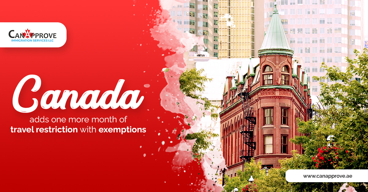 Canada travel restriction