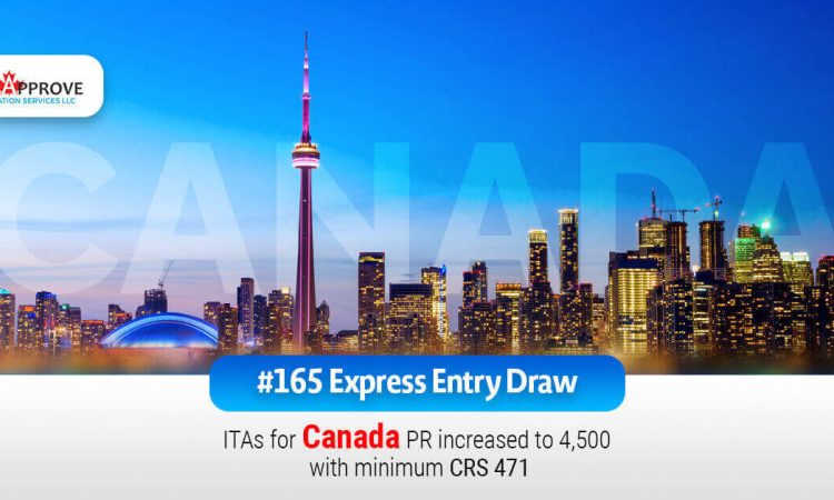 165 canada express entry draw