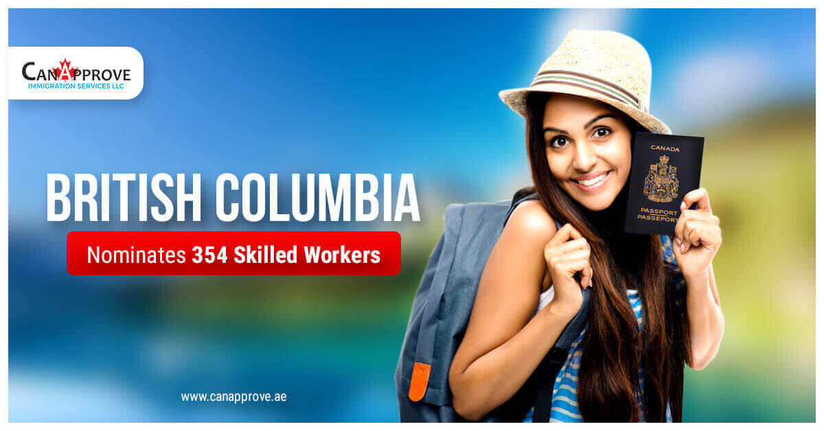 British Columbia Continues its Good Run with 354 Nominations for Canada PR