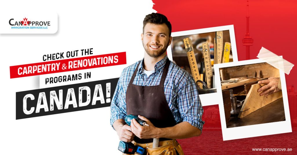 Carpentry & Renovation Programs in Canada!