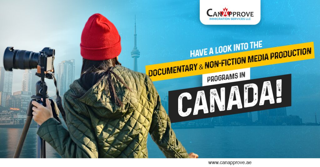 Documentary and Non-Fiction Media Production Courses in Canada!