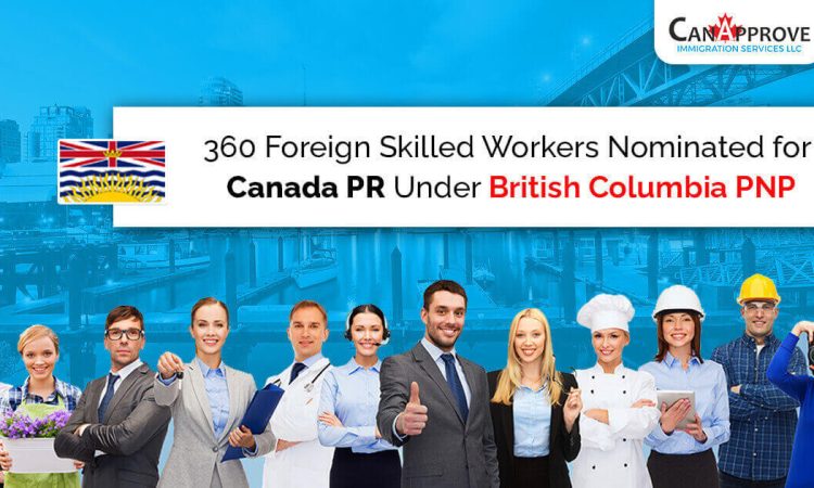 Canada PR British Columbia PNP