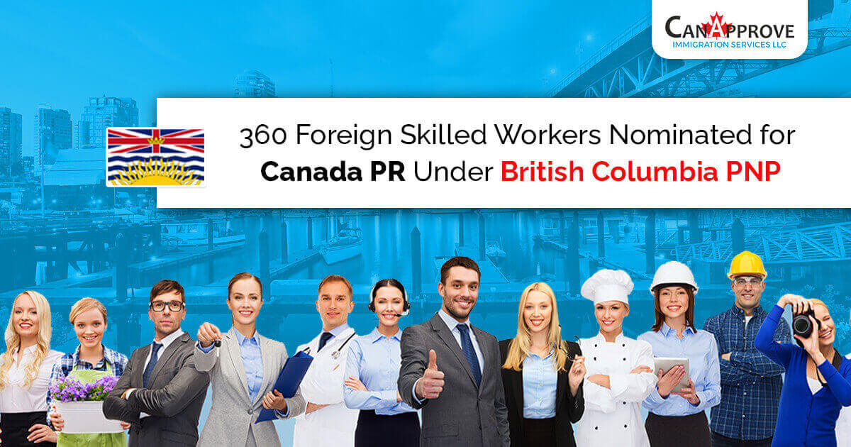 Canada PR British Columbia PNP