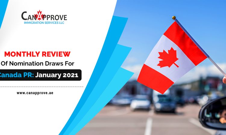 Monthly Review Of Nomination Draws For Canada PR