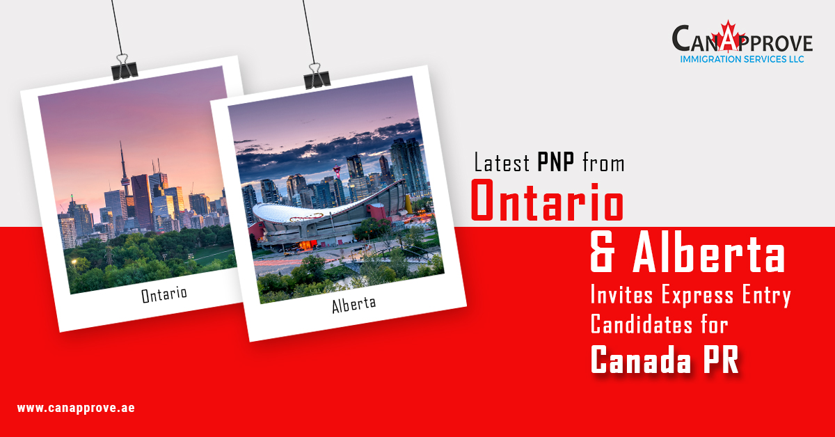 Ontario & Alberta pnp