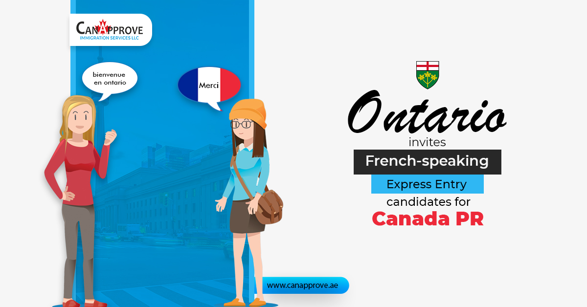 Ontario invites French speaking Express Entry