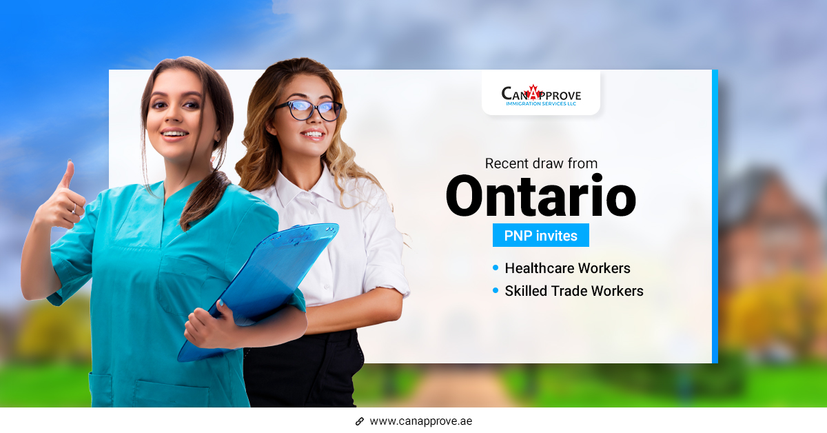 Ontario PNP invites health care and skilled trades workers