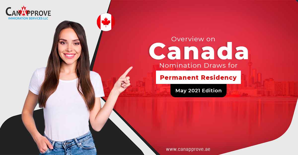 Canada PR Nomination Draws 2021