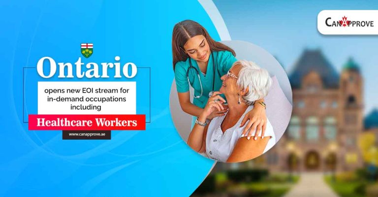 Ontario opens new EOI stream for in-demand occupations including Healthcare workers