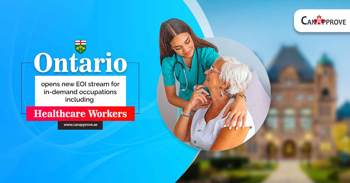 New Ontario EOI Stream For Healthcare Workers & Technicians
