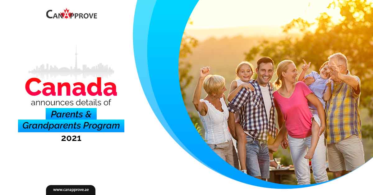 Canada announces details of Parents and Grandparents Program 2021