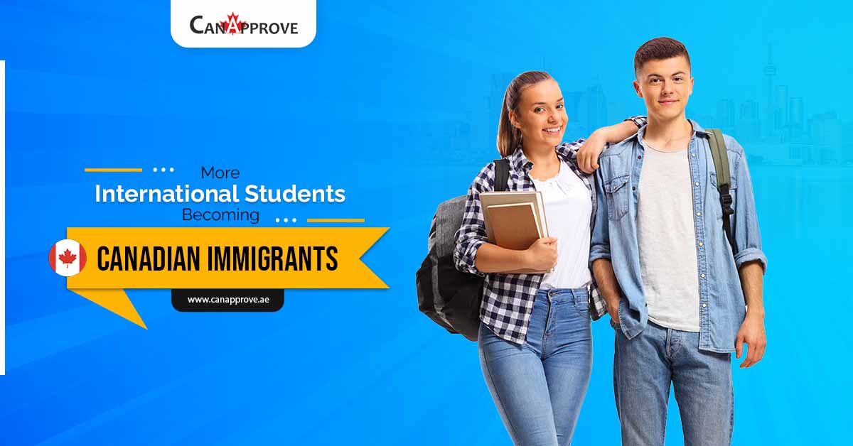 More international students becoming Canadian immigrants