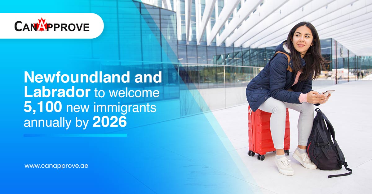 Newfoundland and Labrador to welcome 5,100 new immigrants annually by 2026