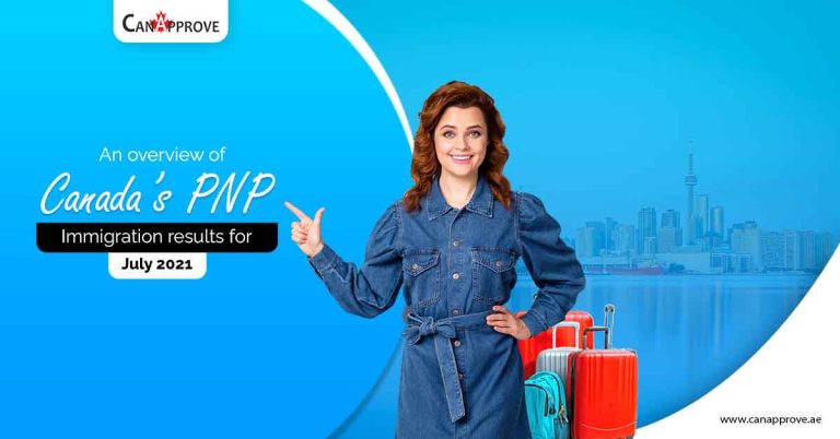 Monthly Review: Canada PR Nomination Draws in July 2021