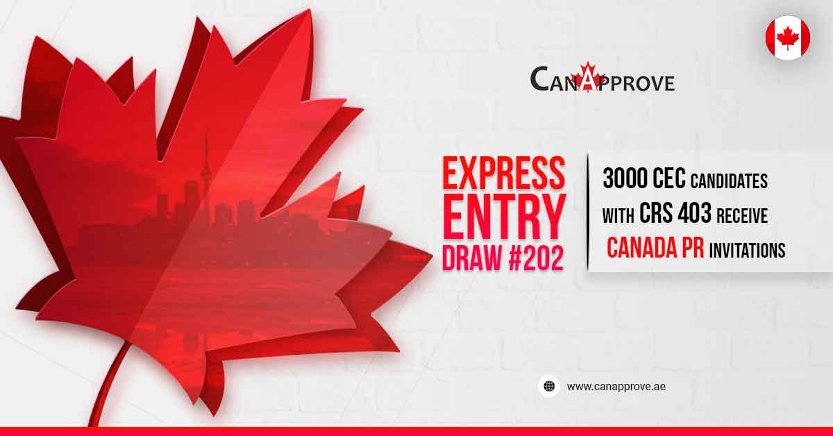 Minimum CRS Drops To 403 in Latest CEC-only Express Entry Draws For Canada PR