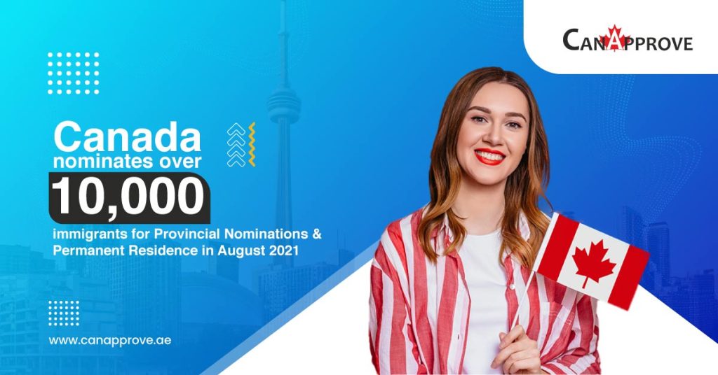 Canada Pr Nomination Draws In August 2021 