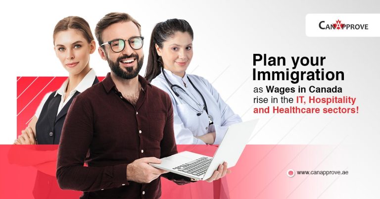 Plan your Immigration as wages in canada rise