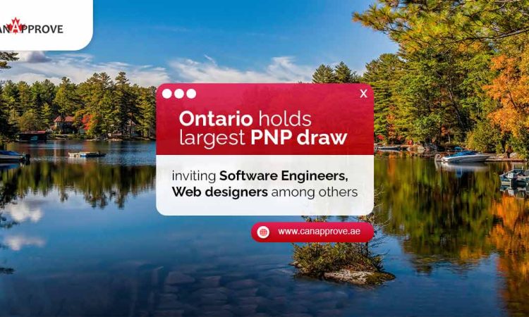 largest Ontario pnp draw