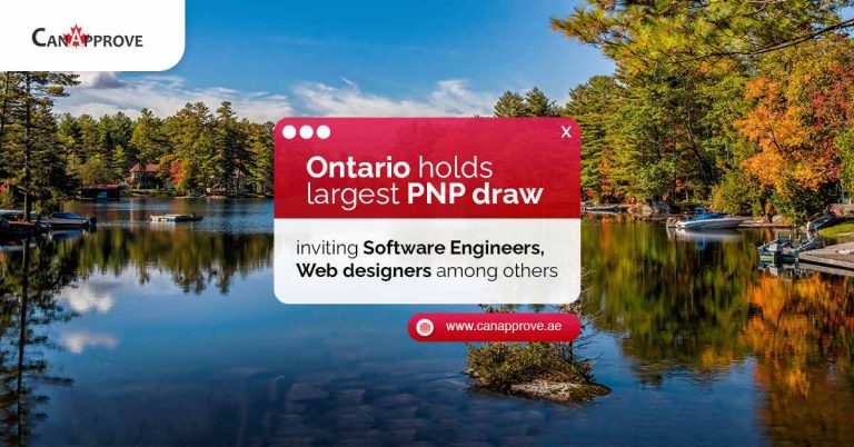 largest Ontario pnp draw