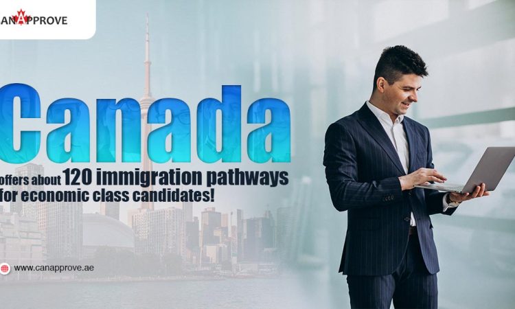 Canada offers about 120 immigration pathways