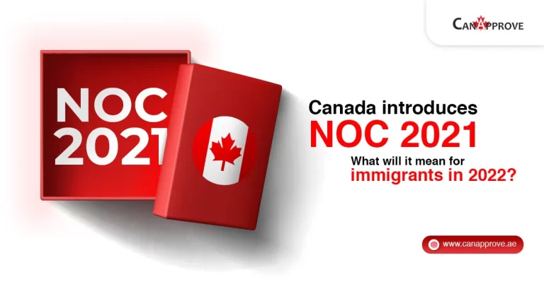Canada Updates NOC 2021 for Economic Class Immigrant Applicants
