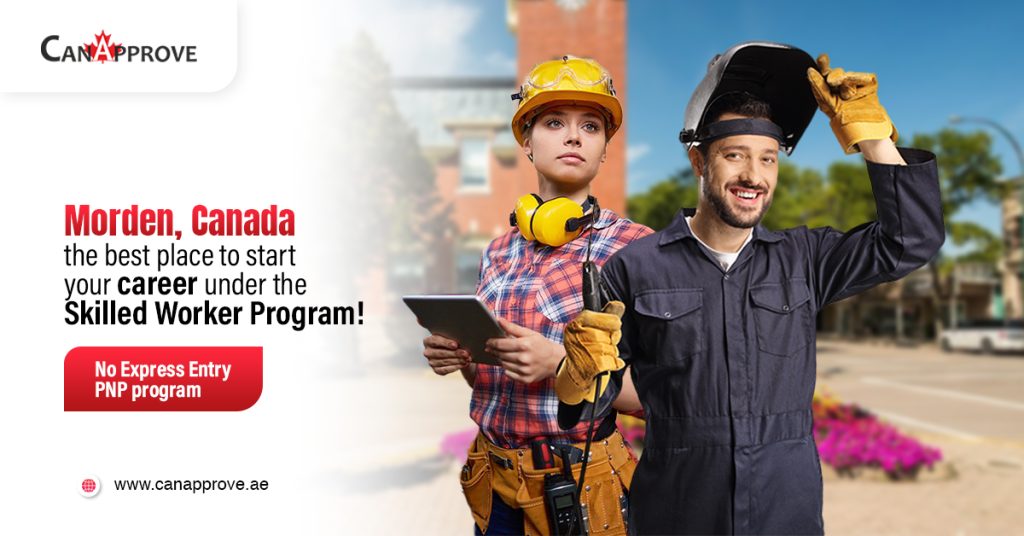 Morden, the best place to start your career under the skilled workers program!