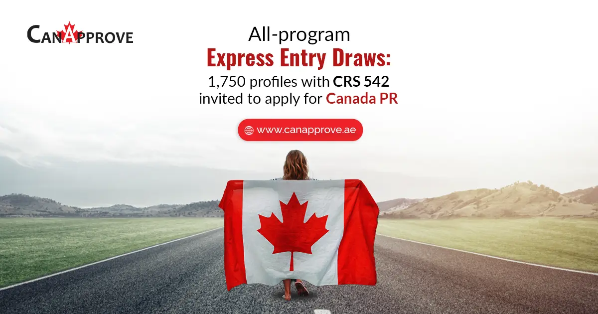 Canada Holds Second All-Program Express Entry Draws In A Row With 1,750 ITAs For Canada PR 