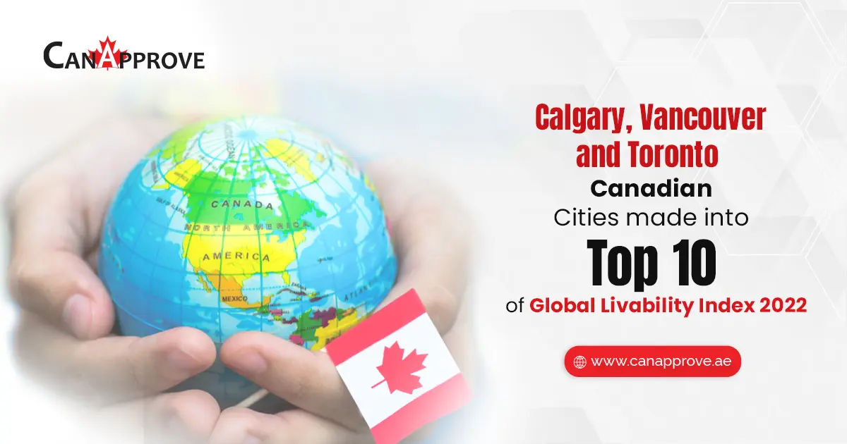 Global Liveability Index 2022: Three Canadian Cities Ranked Among Top 10 Most Liveable Cities