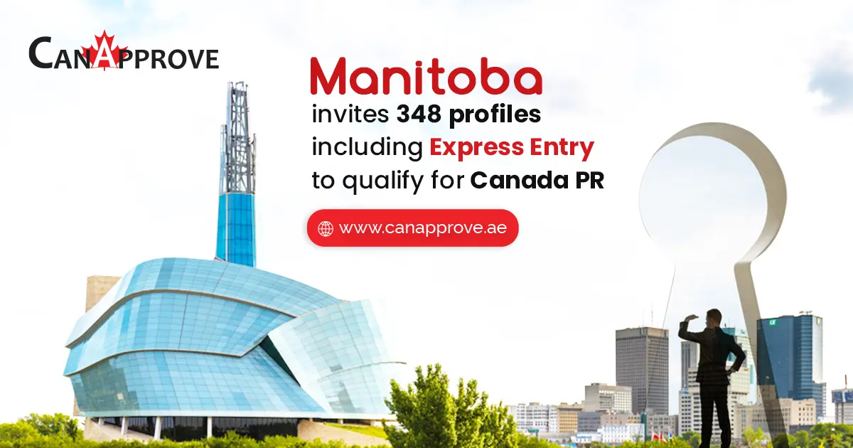 Manitoba PNP Draws Invites 348 including Express Entry Profiles