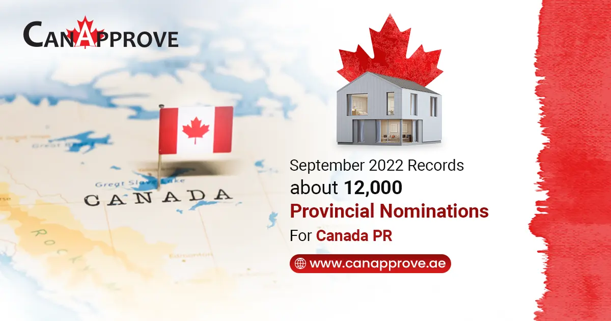 September 2022 Recorded the Highest With 19 PNP Draws For Canadian Immigration