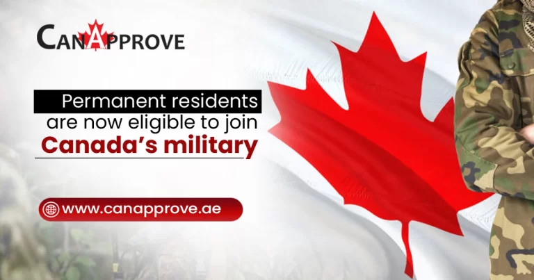 Canada’s Armed Forces Will Recruit PR In Addition To Skilled Military Foreign Application Program 