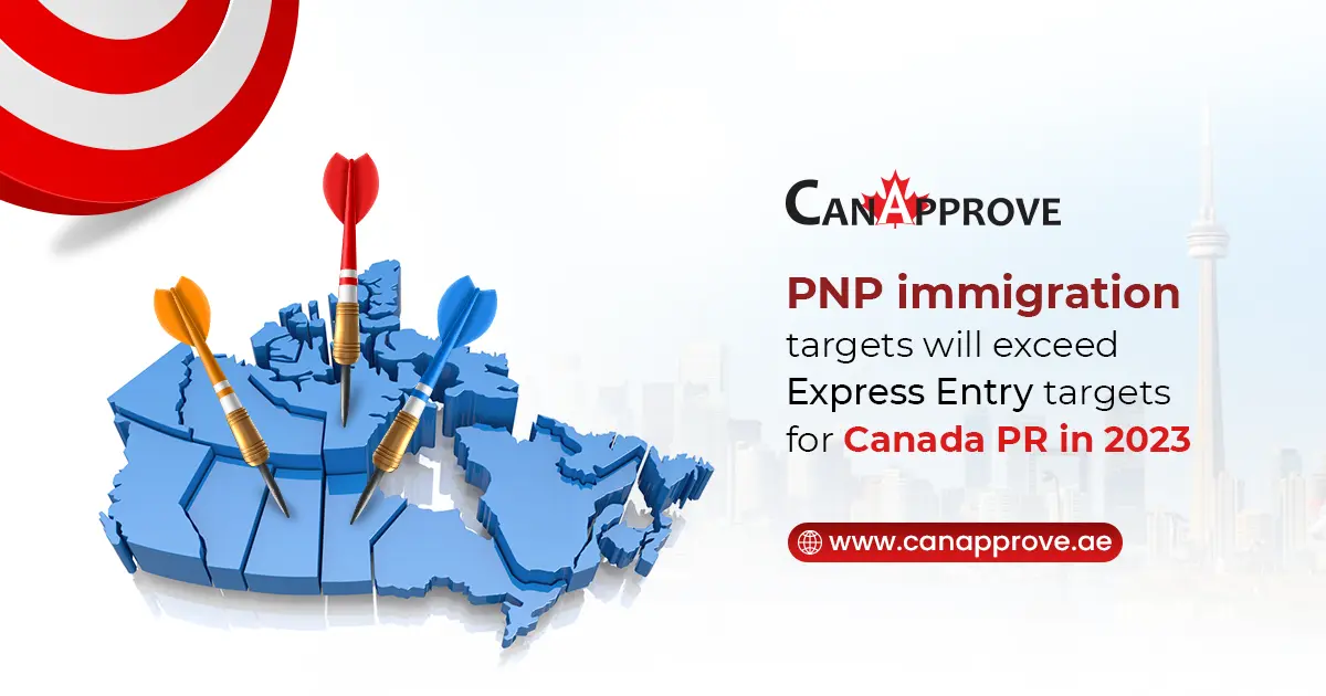 Canada PNP in 2023 Will Target More Immigrants Than Express Entry For Permanent Residency 