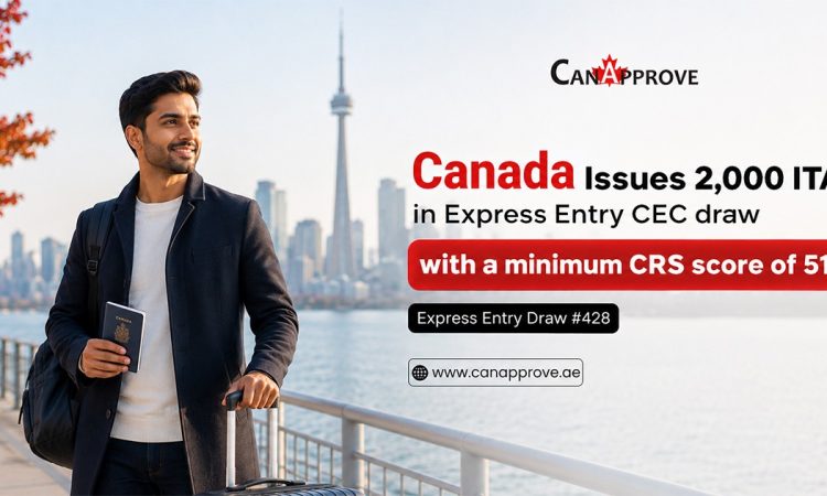Canada Issues 2,000 ITAs in Express Entry CEC draw with a minimum CRS score of 516