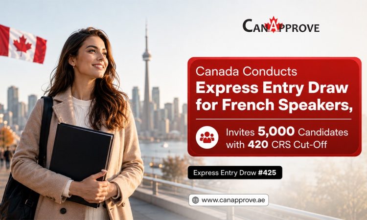 Canada Conducts Express Entry Draw for French Speakers, Invites 5,000 Candidates with 420 CRS Cut-Off