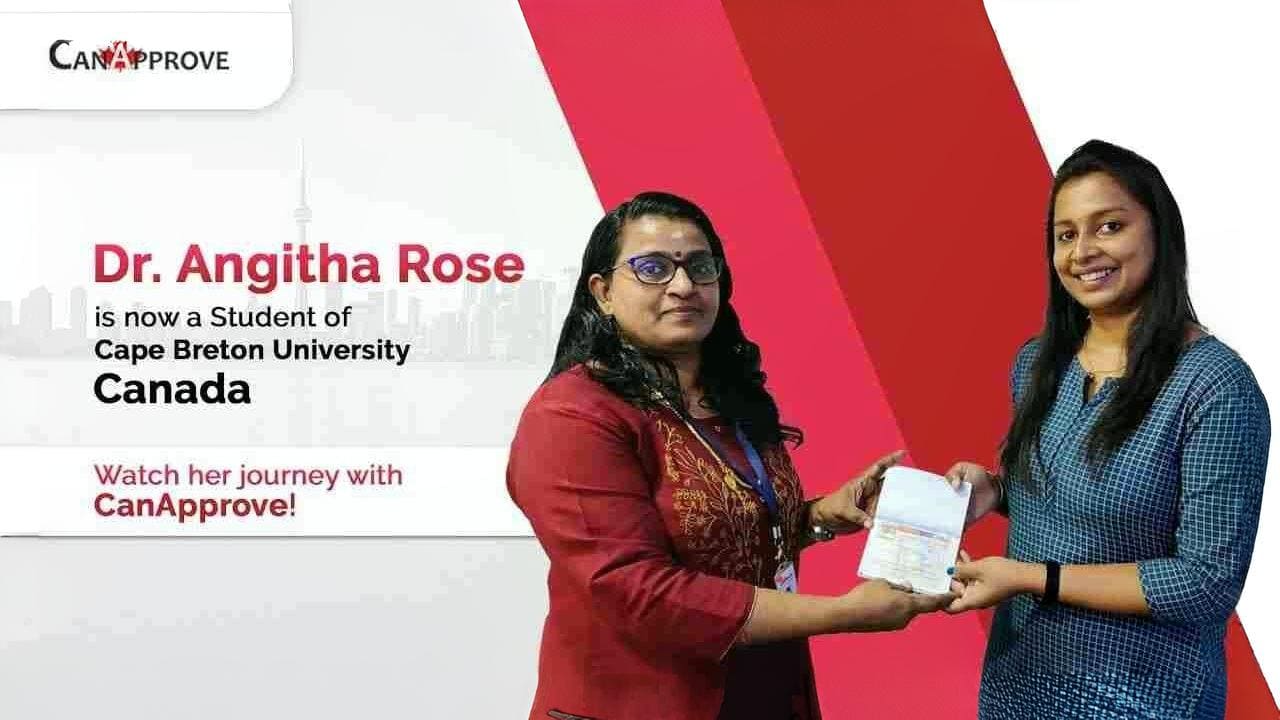 Doctorr Angitha in CanApprove office