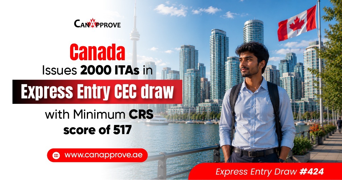 Canada issues 534 ITAs in latest Express Entry PNP draw with a minimum CRS score of 708